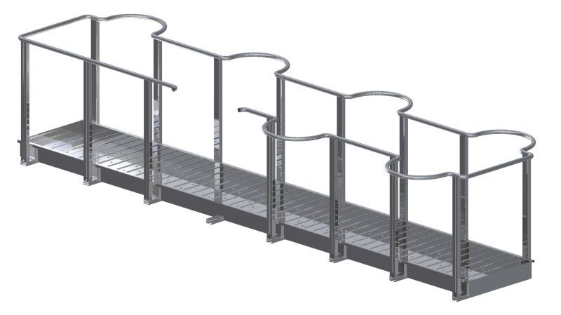 Pasarelas Sobretanque Y Escaleras De Vinculación
